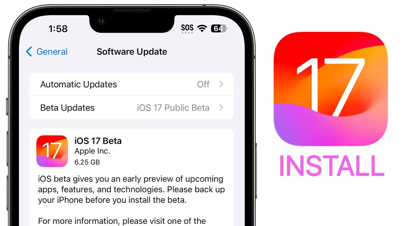 How to install iOS 17 beta without beta profile